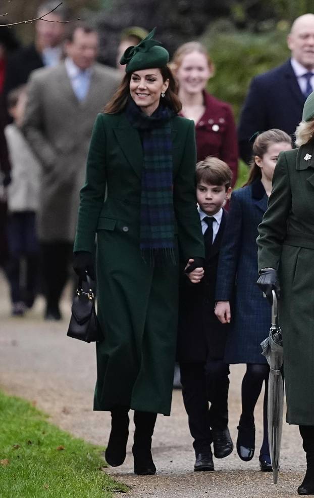 Royals attends Christmas Day Church service