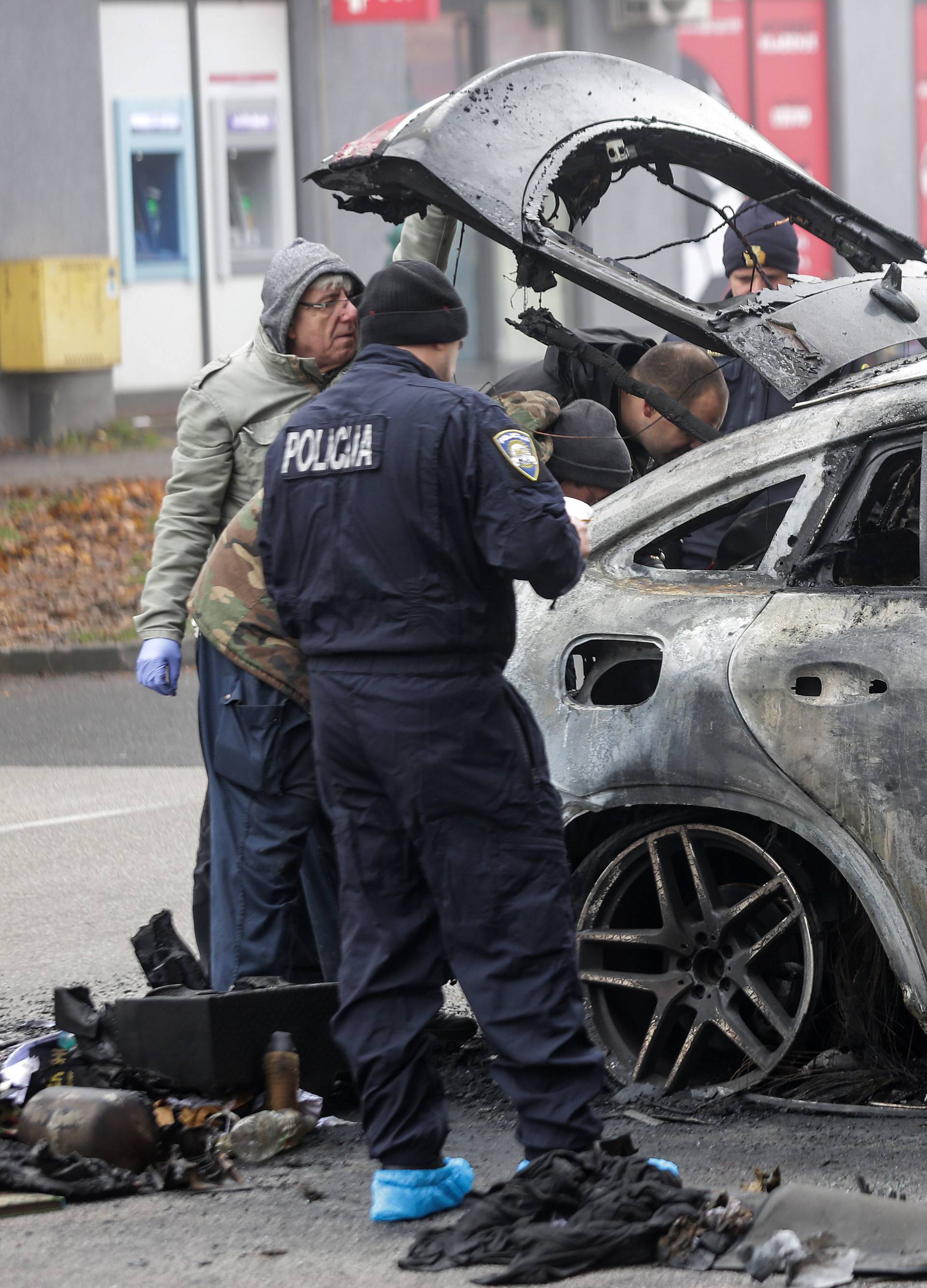 Požar na Laništu: 'Čule su se eksplozije, Mercedes je planuo'