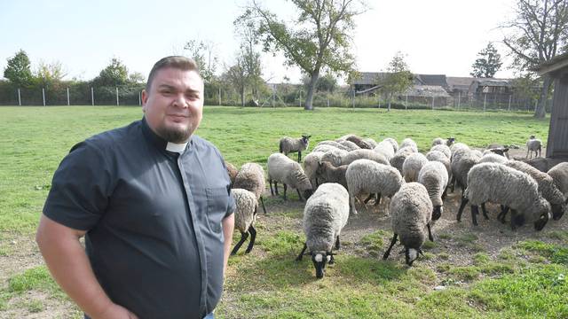 Kuzminec: Župnik Igor Radašić uzgaja ovce i jelene lopatare