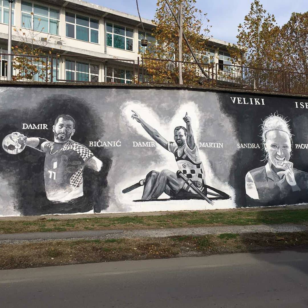 Damir Bičanić, Damir Martin i Sandra Paović dobili mural...