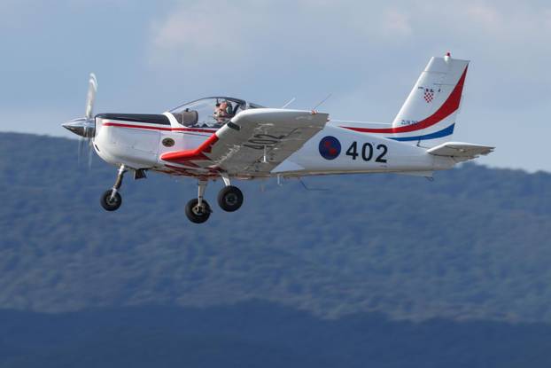 Zagreb: Generalna proba svečanog vojnog mimohoda - zračne snage 