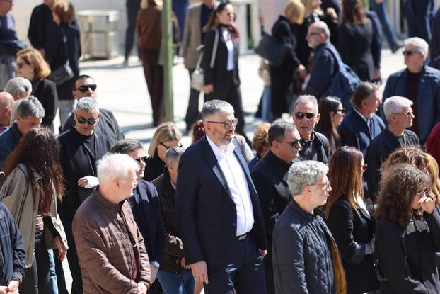 Split: Posljednji ispraćaj oca Igora Tudora