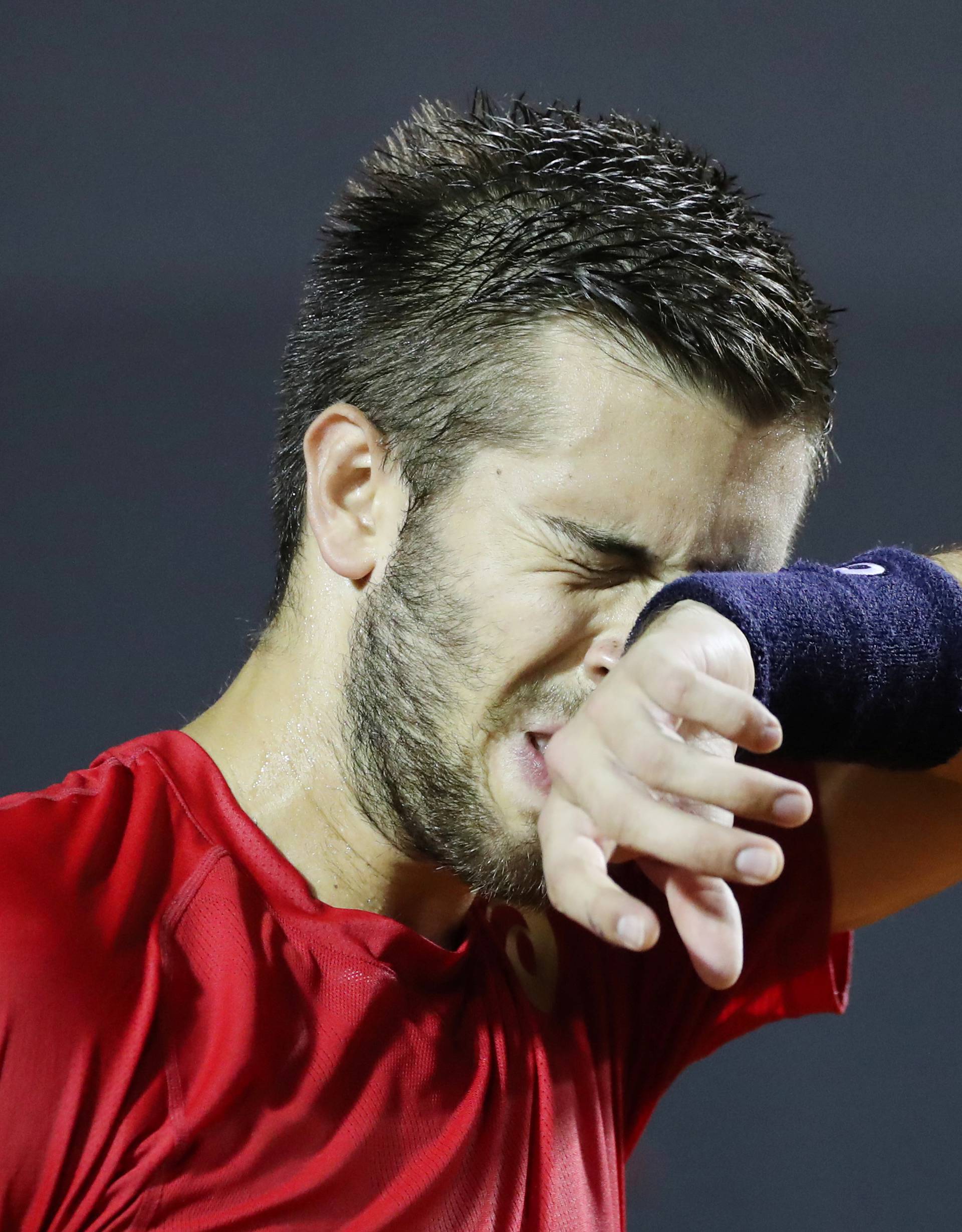 Hrvatska bez Borne Ćorića u Davis Cupu: Ozlijedio je ruku