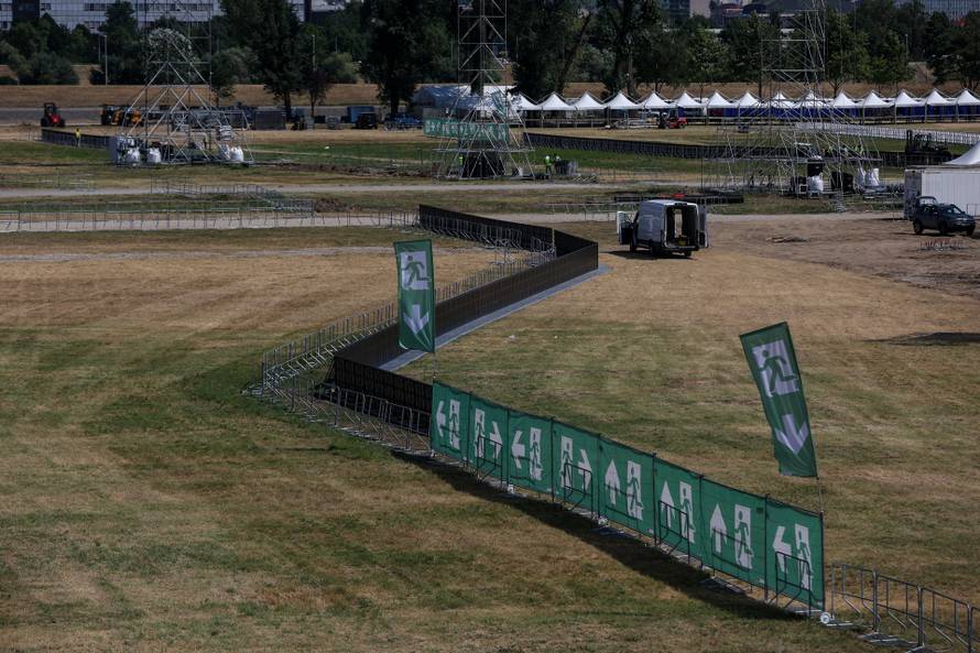 Zagreb: Obilazak Hipodroma uoči koncerta Marka Perkovića Thopsona