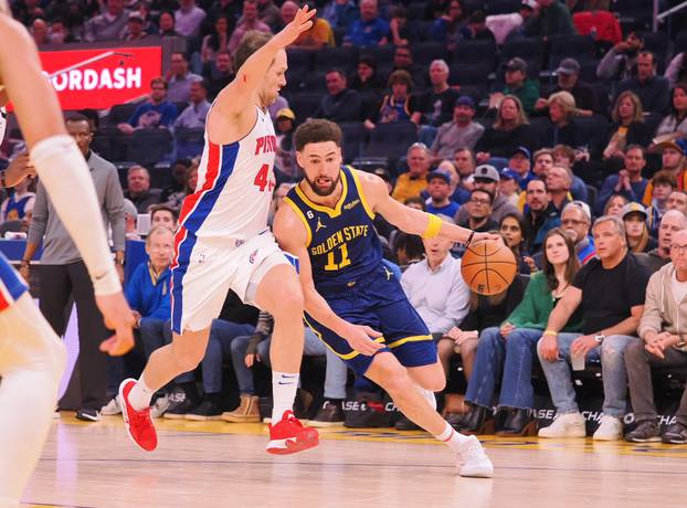 NBA: Detroit Pistons at Golden State Warriors