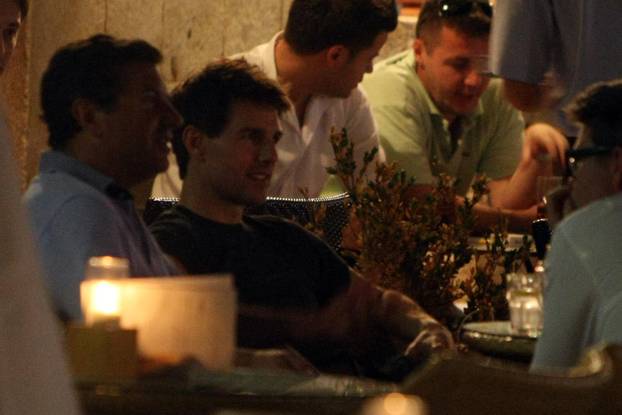 ARHIVA - 2012. Hvar: Ameri?ki glumac Tom Cruise s prijateljima došao na odmor u Hrvatsku