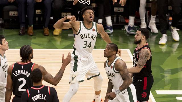 NBA: Playoffs-Toronto Raptors at Milwaukee Bucks