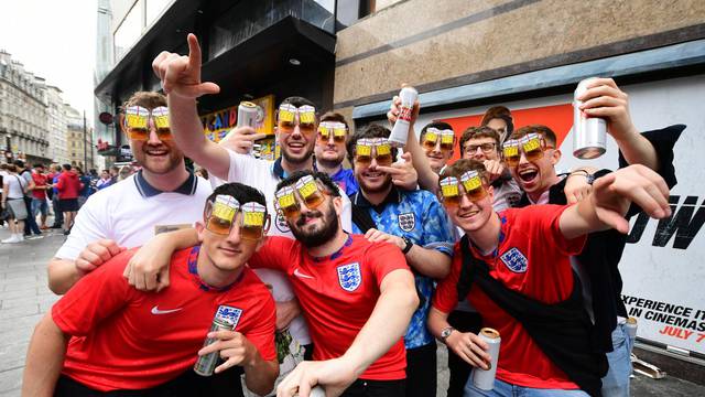 Fans watching Italy v England - UEFA Euro 2020 - Final