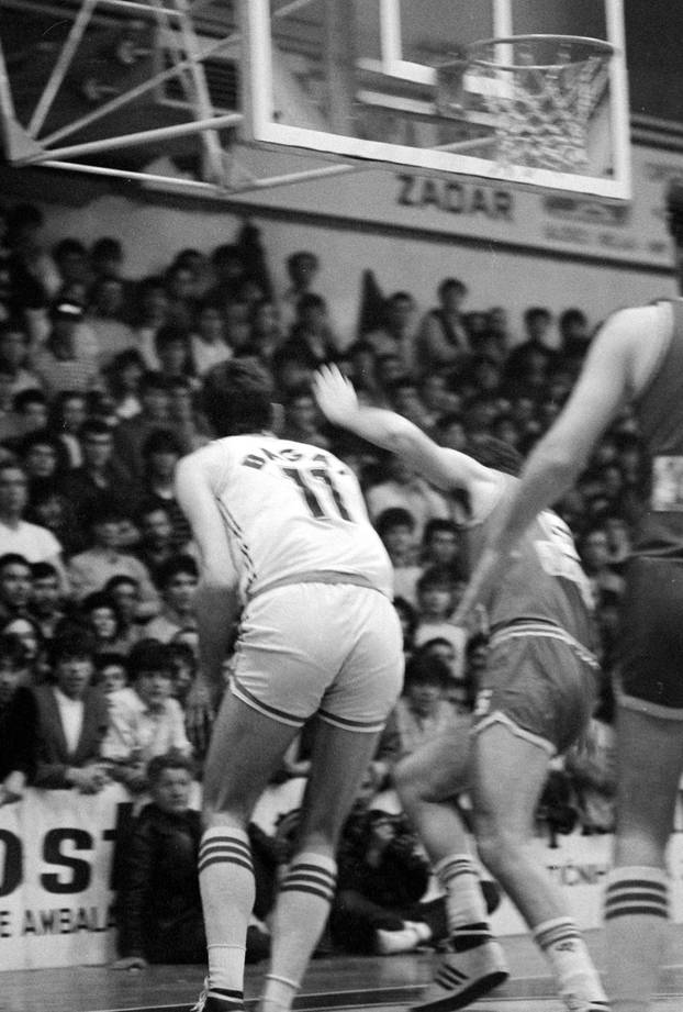 Druga utakmica finala play-offa Prvenstva Jugoslavije 1986. godine, KK Cibona - KK Zadar