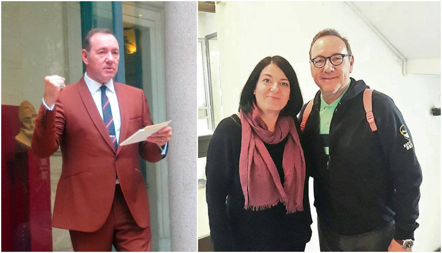 Kevin Spacey je u Beogradu: Iz publike pratio probu predstave