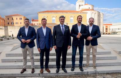 Plenković u Zadru podržao Erlića i Bilavera: Bili su sjajni...