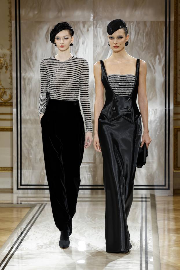 GIORGIO ARMANI PRIVÃ Haute Couture Fall/Winter 2025-2026 Runway during Paris Haute Couture Fashion Week on July 2025 - Paris; France 08/07/2025