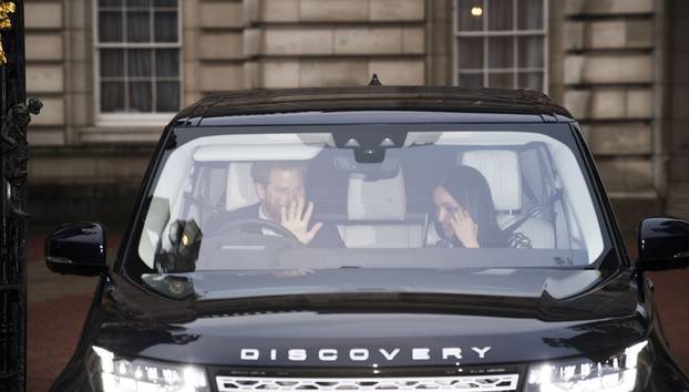 Prince Harry and Meghan Markle Christmas Lunch