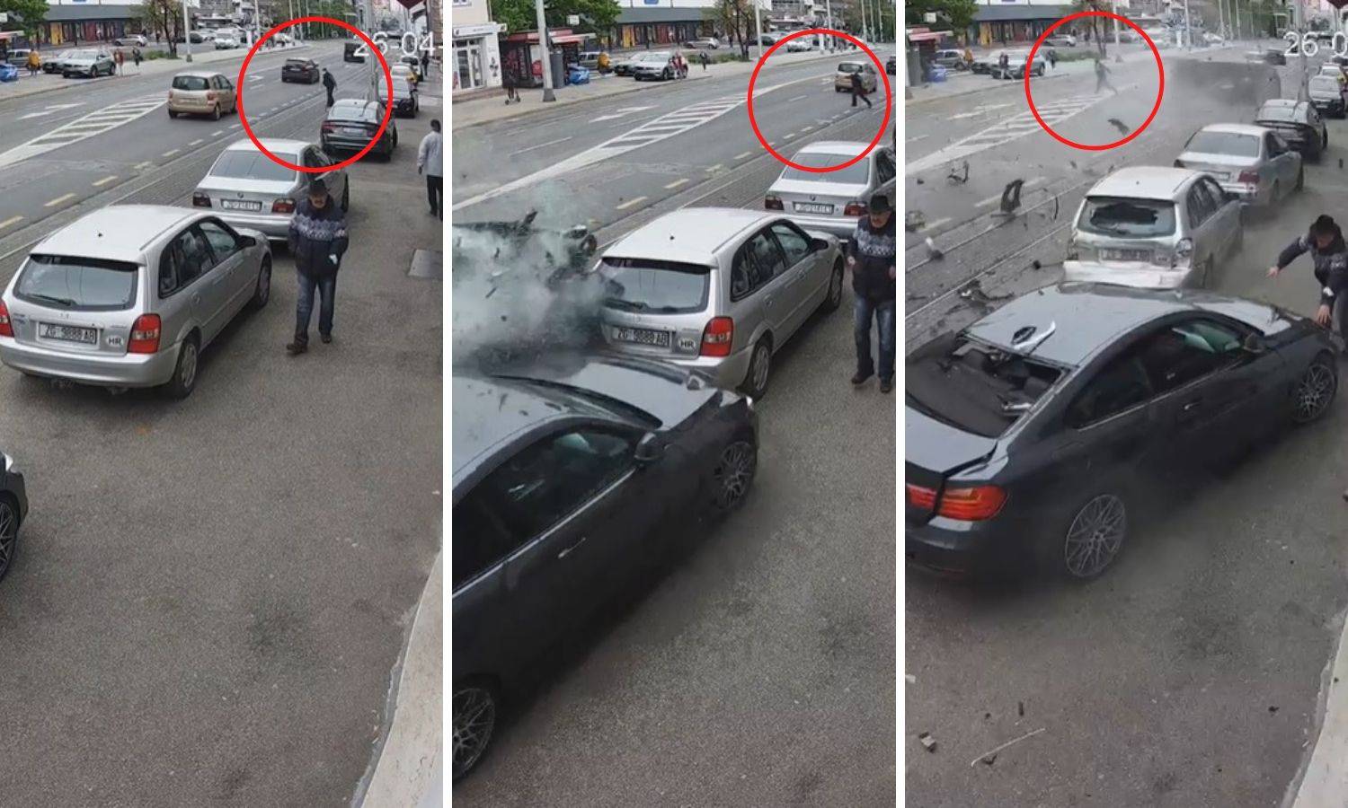 Vozač Audija koji je pokosio aute u Dubravi i umalo pješaka na sudu se brani sinkopom