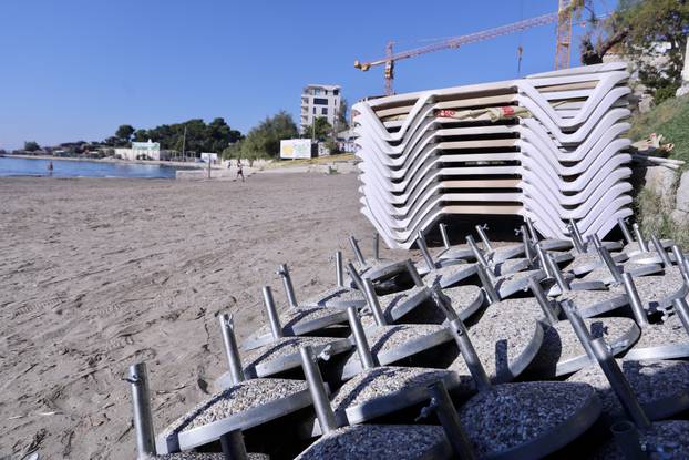 Prvo ovogodišnje jesensko jutro na Bačvicama