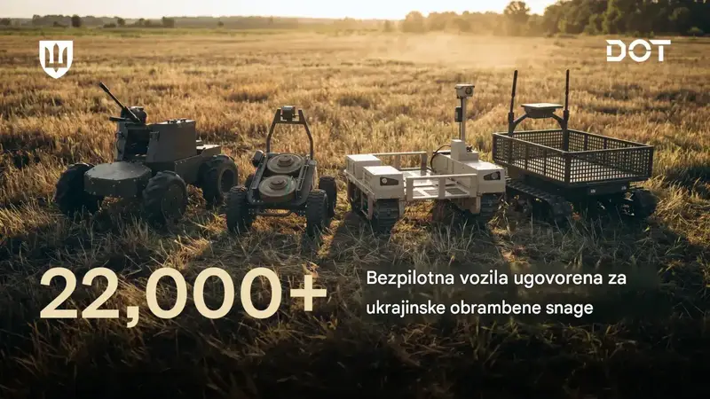 REVOLUCIJA RATA Ukrajina ugovorila 22.000 robota