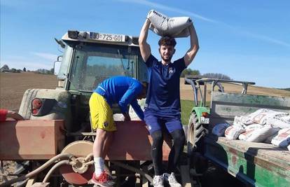 Dinamov junior ostaje u formi pomažući u sijanju kukuruza