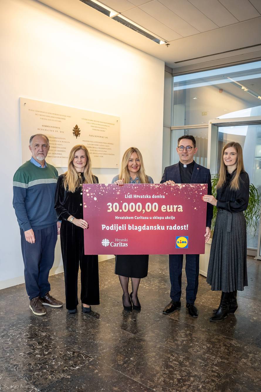 Za najsiromašnije: Kupci skupili proizvode vrijedne više od 25 tisuća €, Lidl donirao 30.000 €