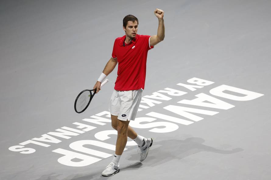 Davis Cup Semi-Finals - Serbia v Croatia