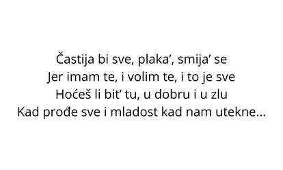 KVIZ Znate li koji naši izvođači pjevaju ove popularne stihove? 'Tu sam u hotelu Ankaran...'