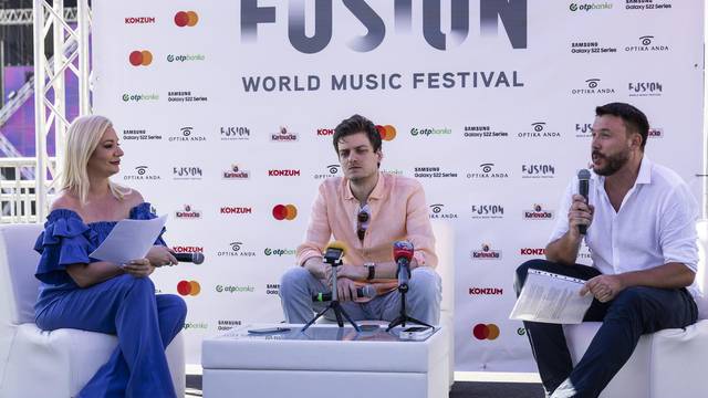 Split: Konferencija za medije povodom Fusion festivala