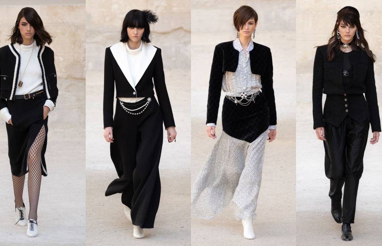 Chanel Resort 2022.: Igra crne i bijele kroz razne stilske formate