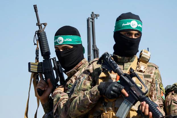 Hamas armed wing holds military parade in Gaza