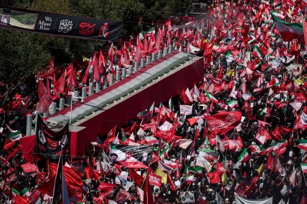 Burial of Iran's late Supreme Leader Ayatollah Ali Khamenei in Mashhad