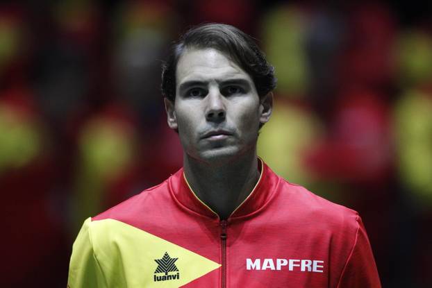 Nadal vs Khachanov Davis Cup in Madrid, Spain