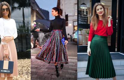 Kreativna i vrlo chic: Plisirana suknja simbol je elegancije još od polovice 19. stoljeća