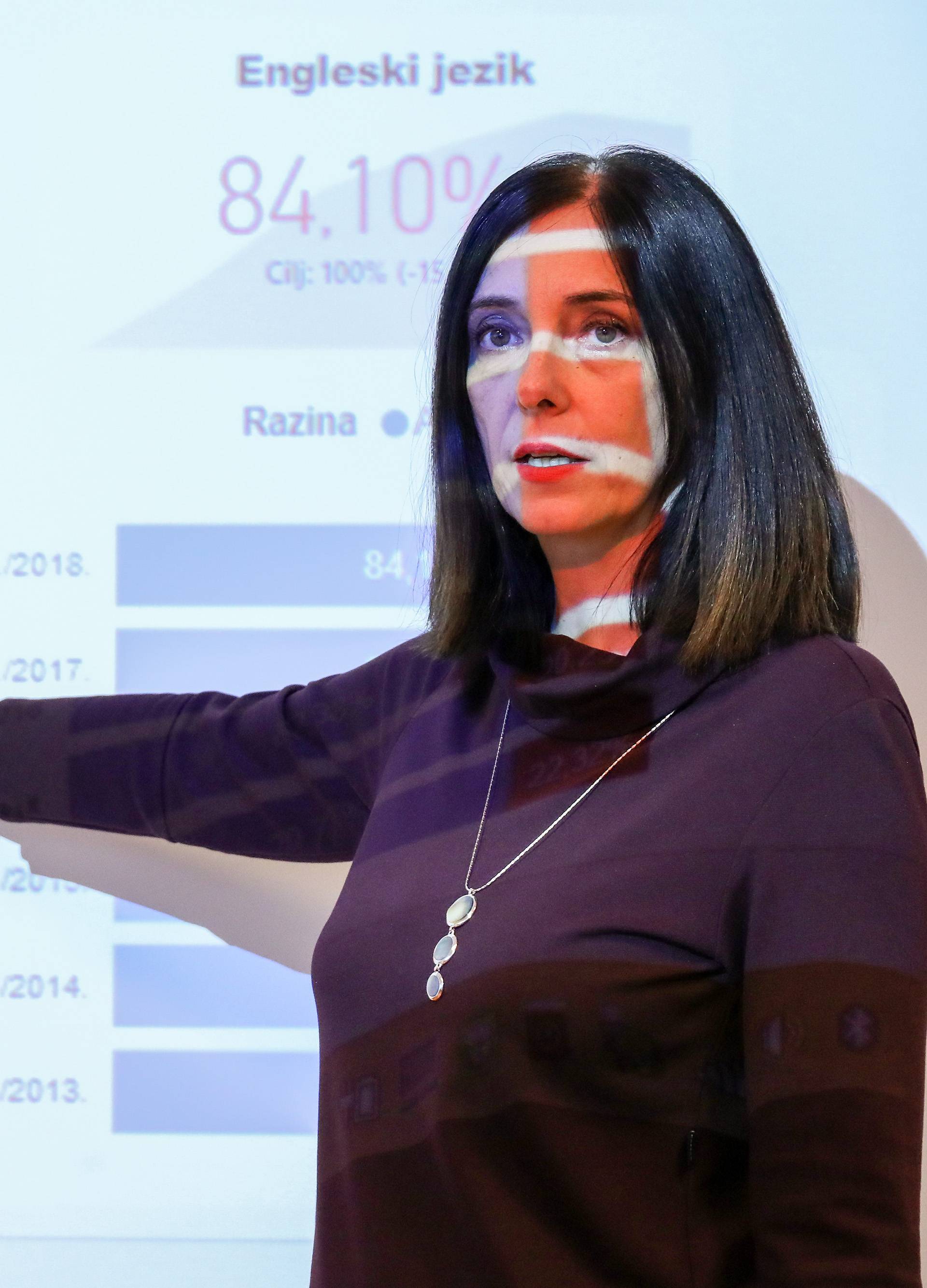 Zagreb: Brifing za medije ministrice znanosti i obrazovanja Blaženka Divjak