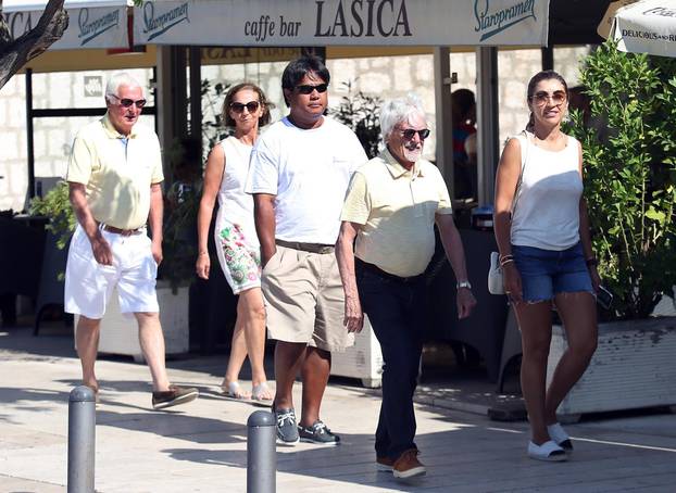 Bernie Ecclestone sa suprugom Fabianom Flosi posjetio Å ibenik