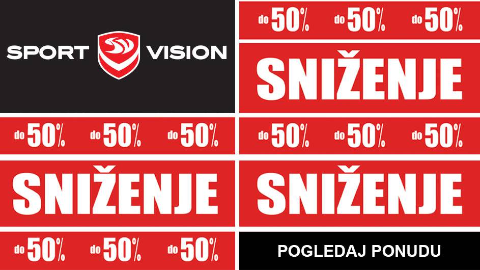 Sezonsko sniženje: cijene u Sport Visionu su do 50% niže