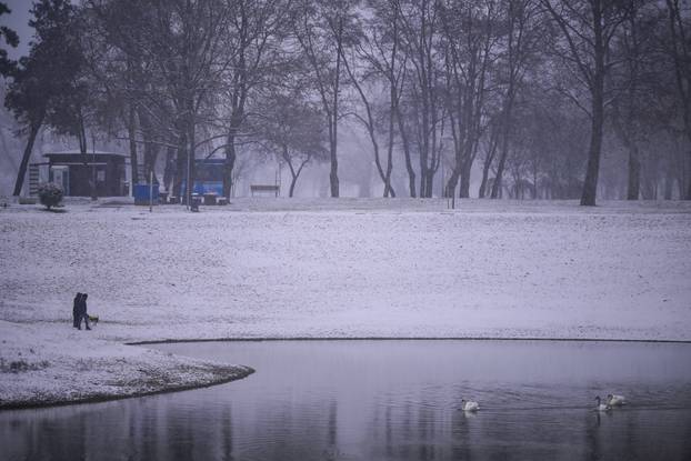 Zagreb: Zimska idila na Bundeku