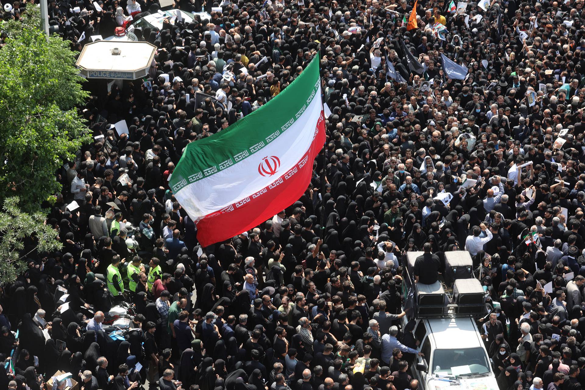 Funeral for Iran's President Raisi and other victims of the helicopter crash, in Tehran