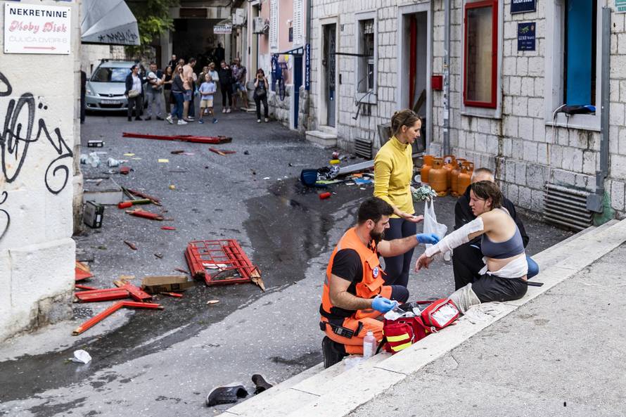 Eksplozija u restoranu u centru Splita