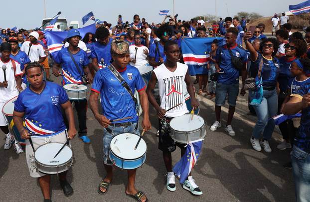 FIFA World Cup 2026 - Cape Verde arrive home in Praia