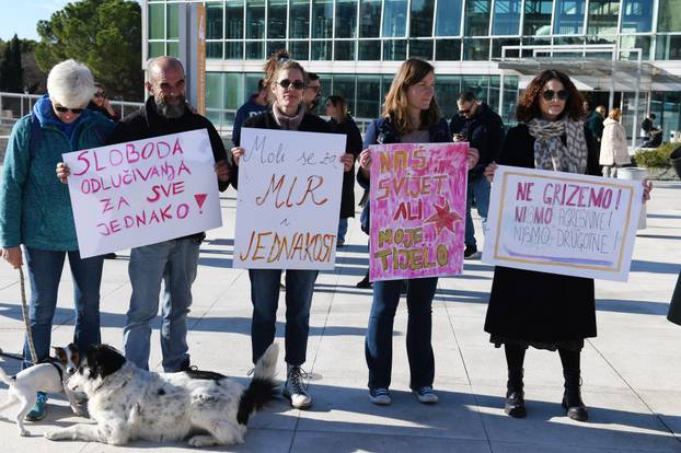 Šibenik: Okupljanje za zaštitu ženskih ljudskih prava
