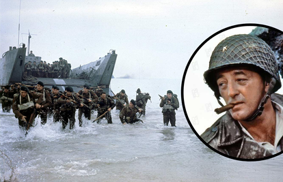 'Ludo hrabri' Hrvat heroj krvave plaže u Normandiji:  S cigarom i pištoljem dizao moral vojnicima