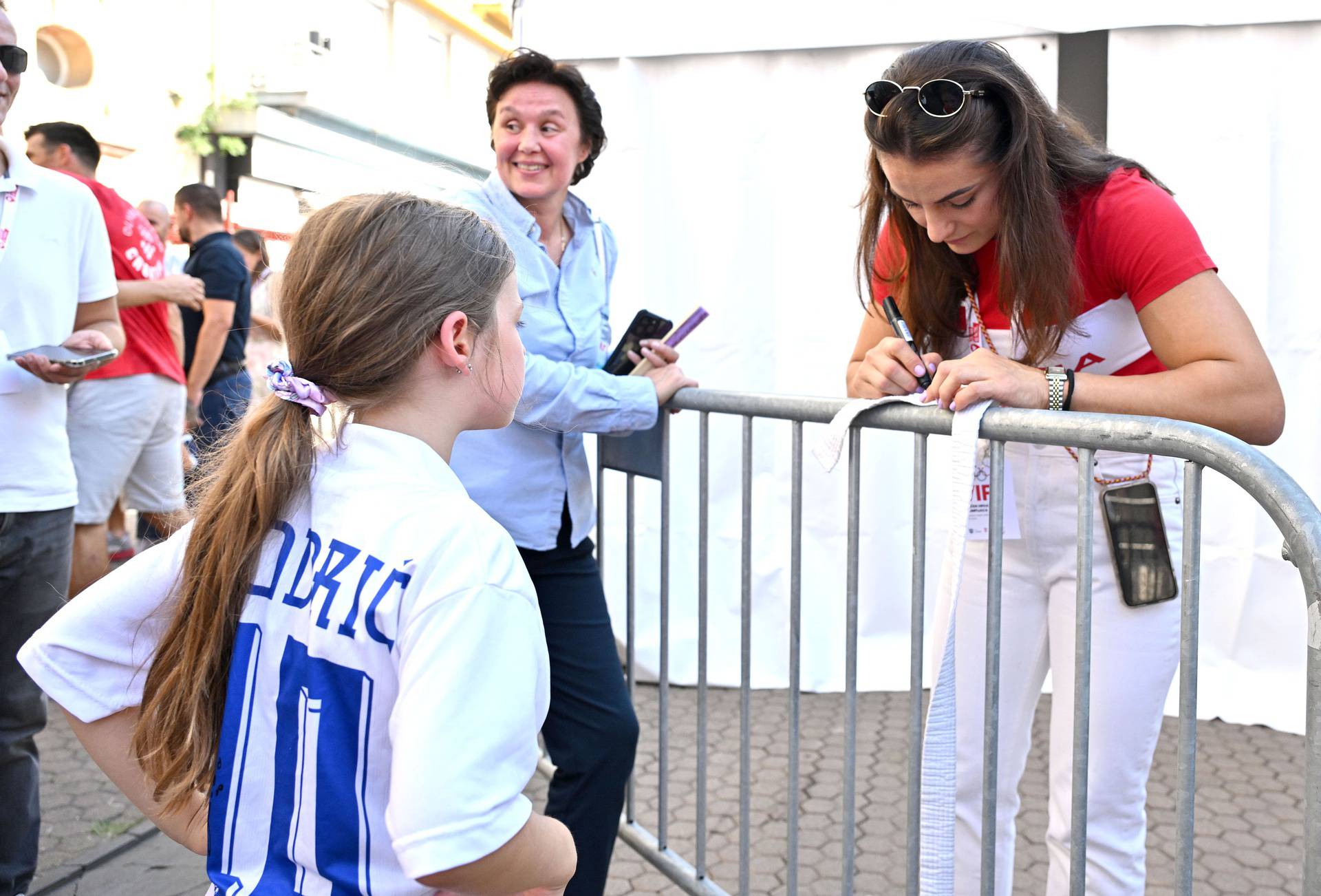 Zagreb: Doček hrvatskih olimpijaca na Trgu bana Jelačića