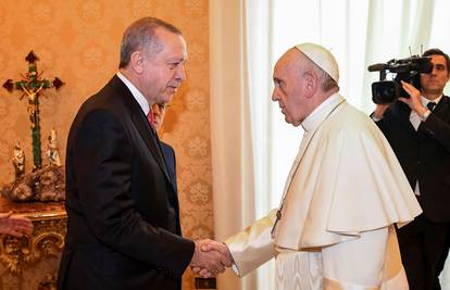 Erdogan u Vatikanu: S Papom pričao o statusu o Jeruzalema