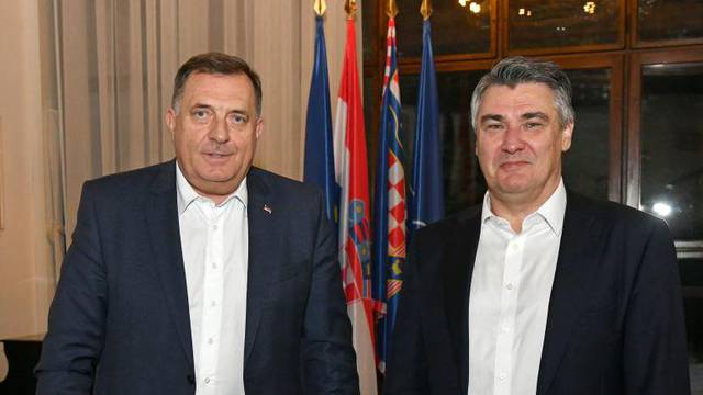 Dodik o ručku s Milanovićem: Rekao je da u Srebrenici nije bio genocid i da je sve propaganda