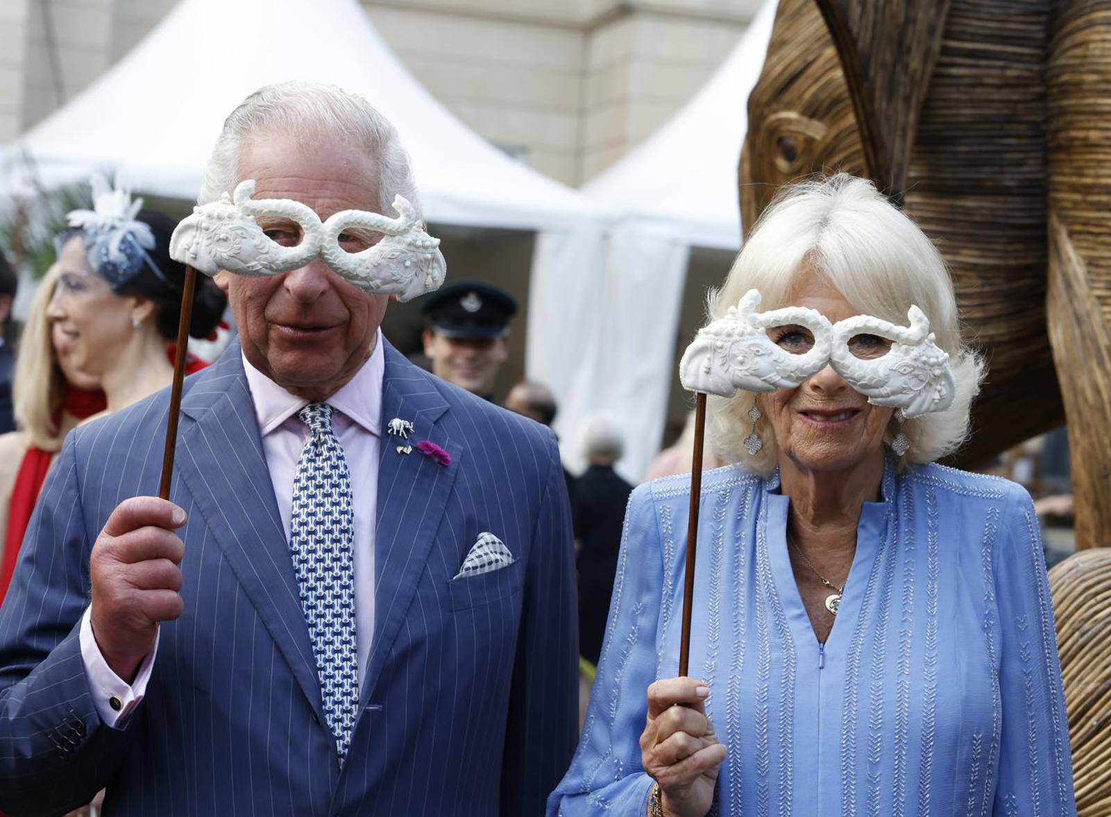 Kralj Charles III i kraljica Camilla na Balu životinja povodom 20. godišnjice dobrotvorne organizacije Elephant Family