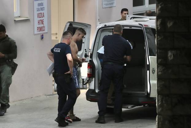 Split: Dio zatvorenika nakon po&zcaron;ara u zatvoru snimljeni na hitnom bolni&ccaron;kom prijemu