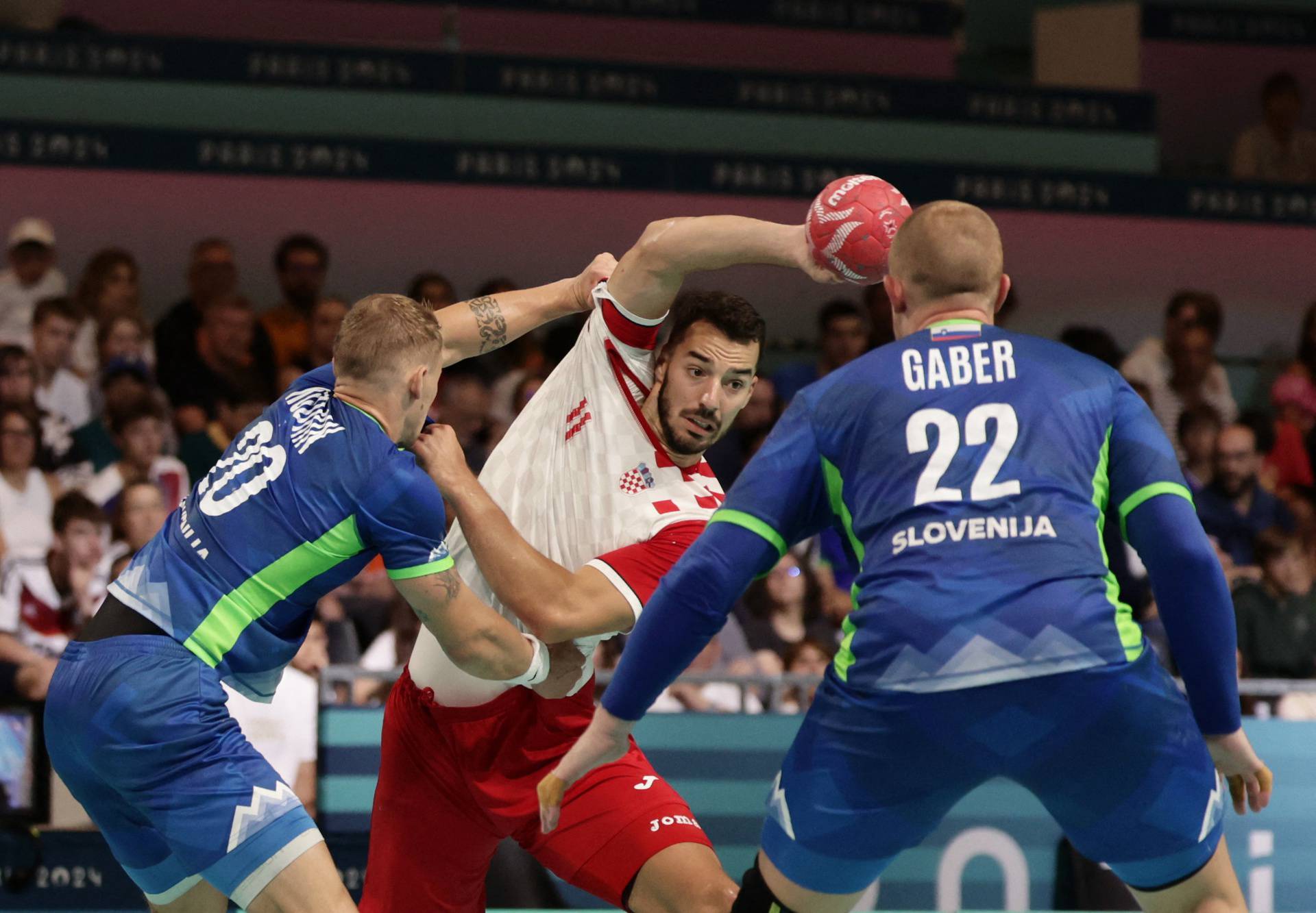 Handball - Men's Preliminary Round Group A - Slovenia vs Croatia