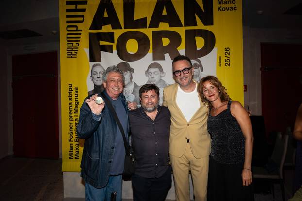 FOTO Pogledajte tko je sve stigao na premijeru predstave Alan Ford u Kerempuhu