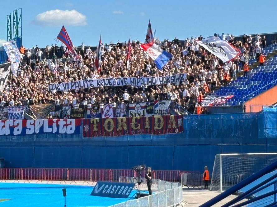 DIVERZIJA TORCIDE Kako su zapalili transparent Bad Blue Boysa? Ove se teorije šire...