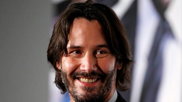 Cast member Keanu Reeves attends a promotional event of movie "John Wick: Chapter 2" in Tokyo