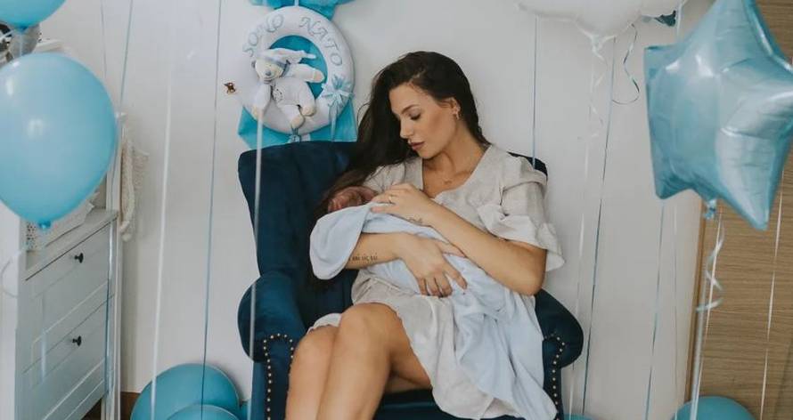 Influencerica Cindy Šoštarić pozirala sa sinčićem Ianom u naručju: 'Dome slatki dome'