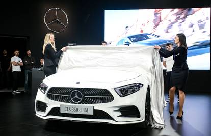 Mercedesov ljepotan: Novi CLS zasjao na premijeri u Zagrebu